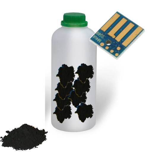 TONER + CHIP LEXMARK MS710 MS711 MS810 MS811MS812 MX711 MX811 MX812 25000k