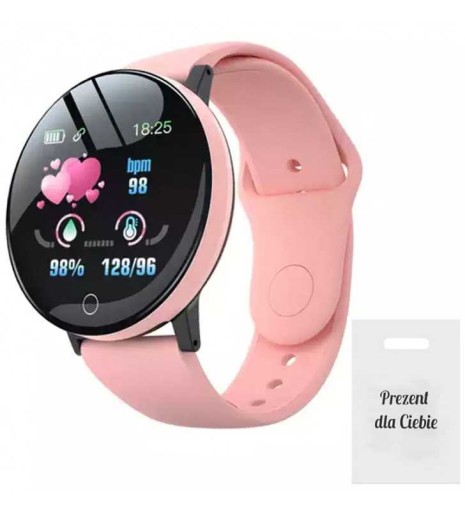 SMARTWATCH ZEGAREK OPASKA SPORTOWA 119 RÓŻOWA