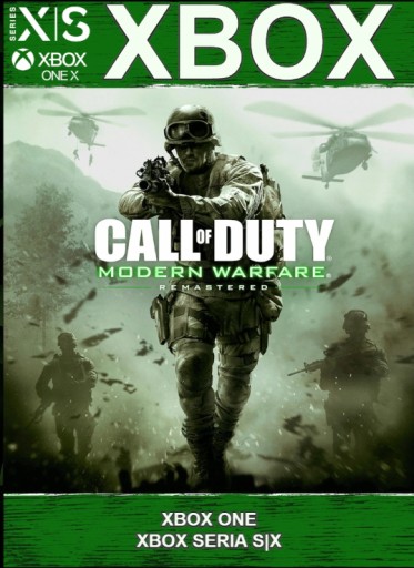 CALL OF DUTY MODERN WARFARE REMASTERED KLUCZ XBOX