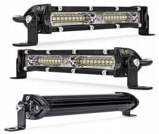 HALOGEN LED BAR LAMPA ROBOCZA PANEL 12V 24V 54W OFF ROAD TIR CIĄGNIK BUS