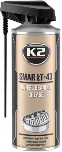 Smar do łożysk K2 ŁT-43 Spray 400ml