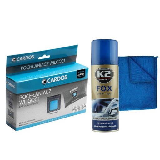 POCHŁANIACZ WILGOCI CARDOS+ ANTYPARA K2 FOX