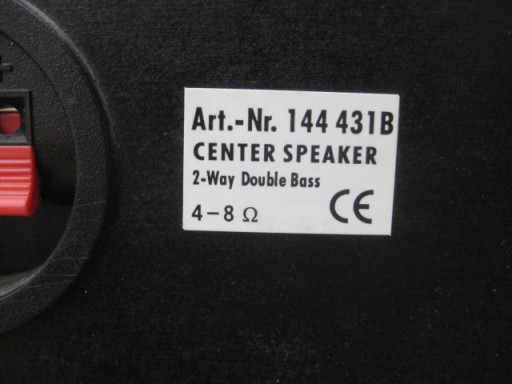Magnat Center Art. Nr 144 431b 60W 8Ohm centralna