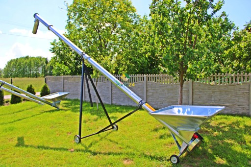 Żmijka FI 105 6m Z KOSZEM Żmijka do zboża Podajnik ślimakowy Przenośnik