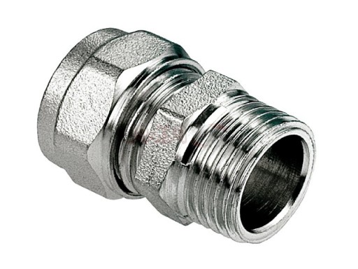 PEX ZŁĄCZKA SKRĘCANA NYPEL 16x1/2 GZ
