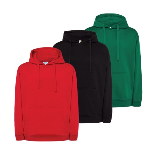 10 x Bluza z kapturem TWÓJ NADRUK 1 kolor
