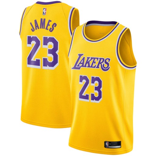 Koszulka do koszykówki LeBron James Los Angeles Lakers, S