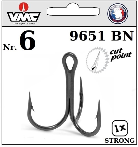 10 x KOTWICZKA X-STRONG VMC 9651BN Nr.6 DO PRZYNĘT