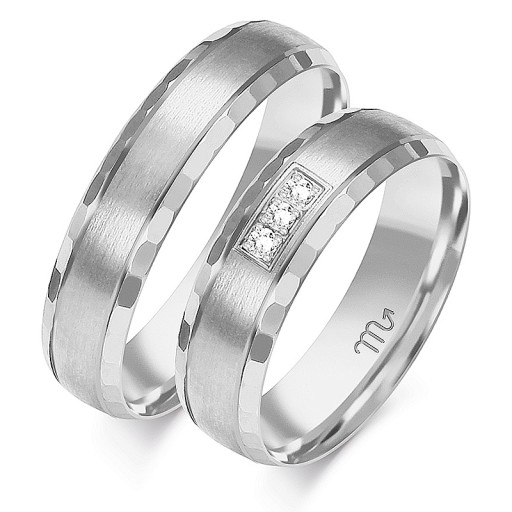 ZŁOTE OBRĄCZKI ŚLUBNE PRÓBA 585 DIAMENT M.JOPEK