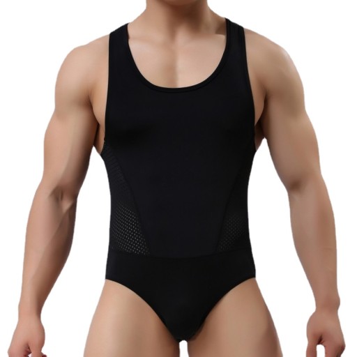 Męskie Body Sportowe Figi Bielizna Modelująca Gay