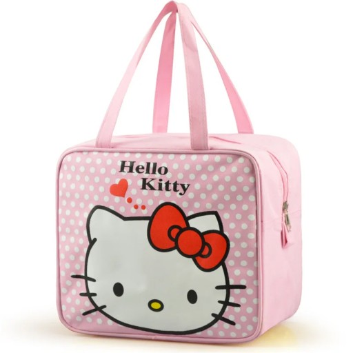 Insulated lunch box bag hello kitty thickened waterproof portable lunch