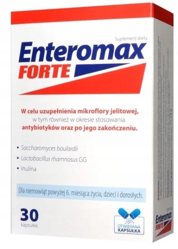 ENTEROMAX FORTE - 30 kapsułek
