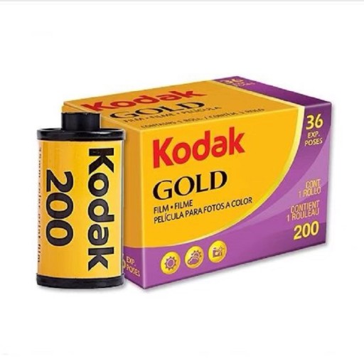 Klisza Kodak Gold 200/36 1 rolka z trójpaku