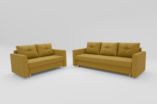 Sofa Kanapa Komplet wypoczynkowy Zestaw LIDIA 3+2