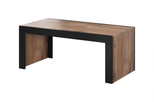 ŁawStolik MILA 120x60x50 dąb wotan +zarny