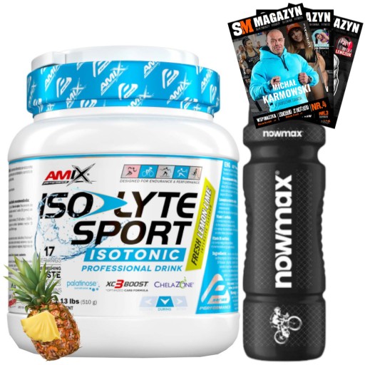 AMIX ISO LYTE SPORT ISOTONIC ENERGIA MOC SIŁA WYDOLNOŚĆ I WYTRZYMAŁOŚĆ 510g