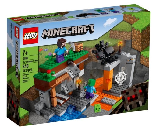 LEGO MINECRAFT 21166 OPUSZCZONA KOPALNIA