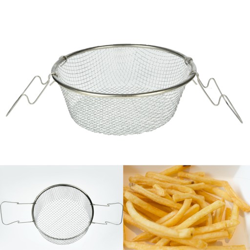 KOSZYK DO SMAŻENIA FRYTEK SITKO DO GOTOWANIA 22CM