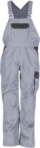 Ogrodniczki Original, szaro/czarne 4XL