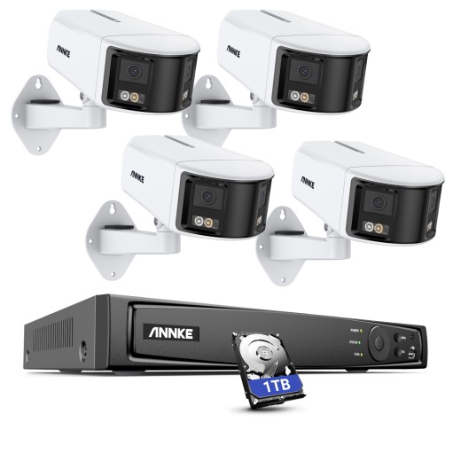 ANNKE 8-kanałowy zestaw do monitorowania Poe 6MP