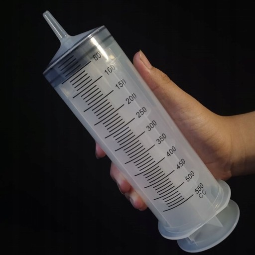 Strzykawka 500ml strzykawka o dużej pojemności