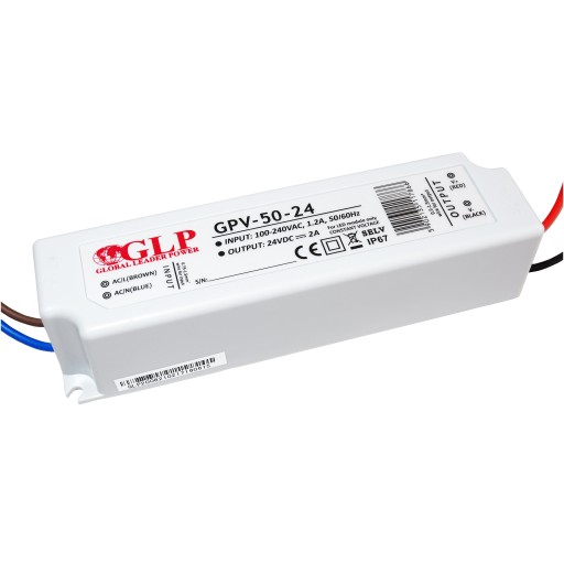 Zasilacz do taśm LED 24V DC 2A WODOODPORNY IP67 48W transformator impulsowy