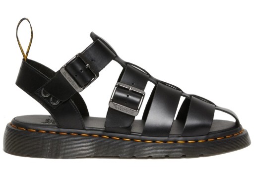 DR. MARTENS GARIN BLACK SANDAŁY r. 46