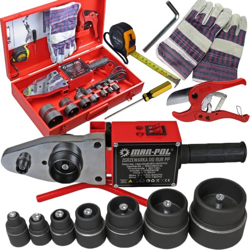 ZGRZEWARKA RUR ZGRZEWANIA PP PCV 1500W MATRYCE