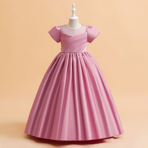 Sukienka elegancka księżniczka urodziny wesele
