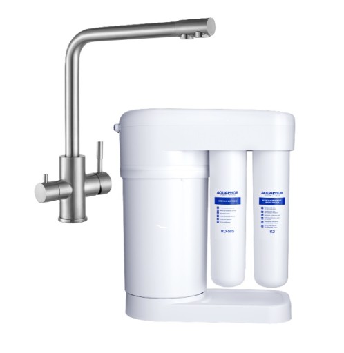 FILTR AQUAPHOR MORION RO-101S odwrócona osmoza + BATERIA TRÓJDROŻNA