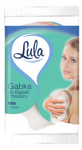 Lula Gąbka do KĄPIELI Fala z MASAŻEM!