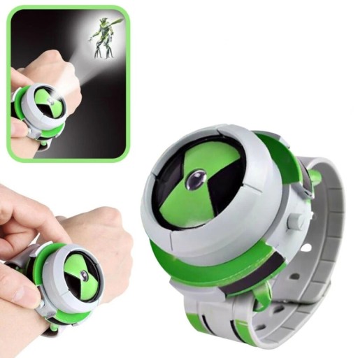 BEN 10 OMNITRIX PROJEKTOR OBCYCH ZEGAREK KOSMICI