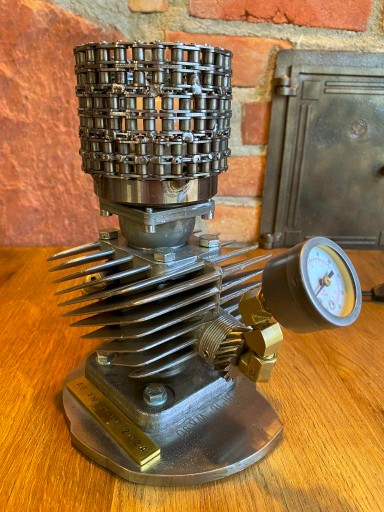 Lampa gabinetowa, industrialna