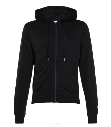 Bluza tenisowa Wilson Team Zip Hoodie czarna r.XL