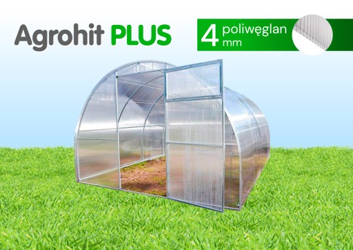 Szklarnia z poliwęglanu Agrohit PLUS 3m x 8m