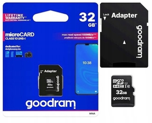 Karta microSD Goodram MICRO 32GB 32 GB