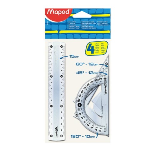 Zestaw start mini linijka 15cm Maped 242815