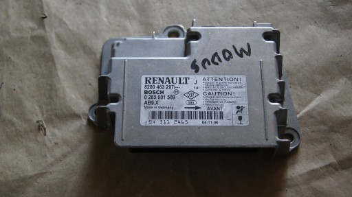 RENAULT MODUS MODUŁ SENSOR AIRBAG