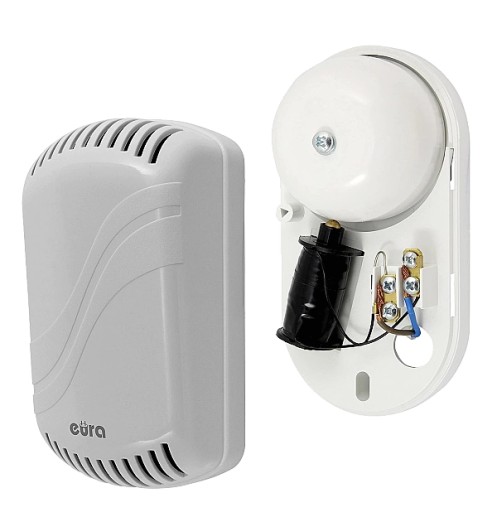 Dzwonek Przewodowy do Drzwi Jednotonowy Elektromechaniczny 230V 90dB EURA