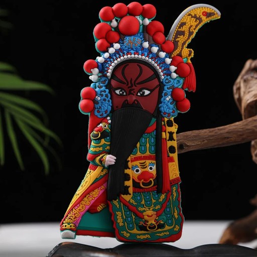 Peking Opera Masks Creative Three-Dimensional Characters Refrigerator Stick