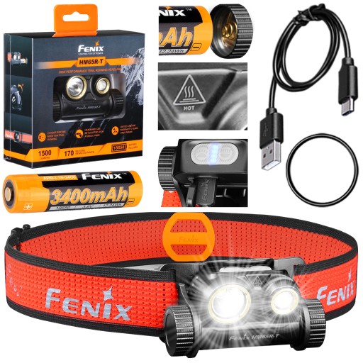 LATARKA CZOŁÓWKA Fenix HM65R-T 1500 lm 170 m USB-C