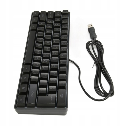 wkv-Mechanical keyboard 61 keys Backlit