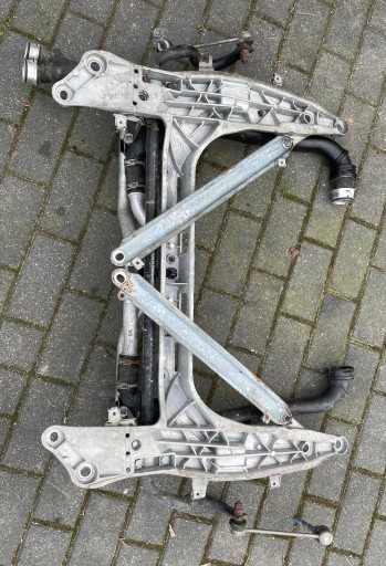 PORSCHE 911 997 wózek ławka sanki przód kompletne OE A99734110106
