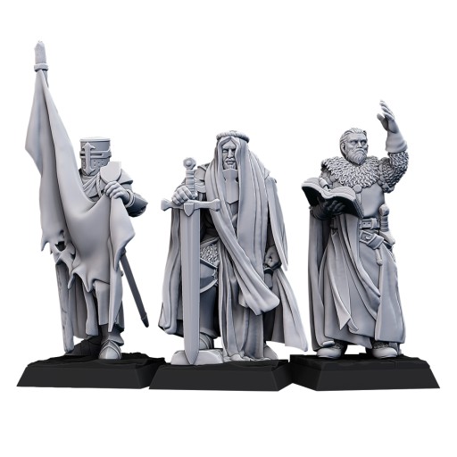 Crusaders CMD - Bretonnia - Highlands Miniatures