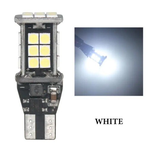 2PCS W16W T15 LED Bulbs Canbus No Error 24 Ch