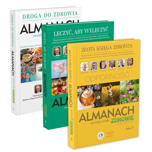 Pakiet 3w1 Almanach tom 1, 2 i 3