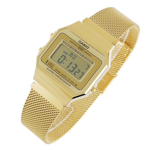 ZEGAREK CASIO RETRO VINTAGE A700WMG SLIM + PUSZKA