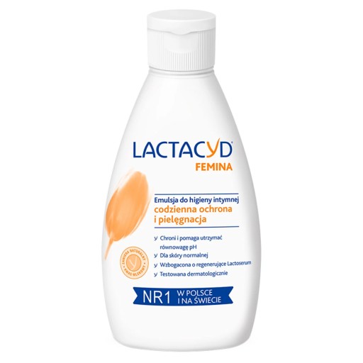 Emulsja do higieny intymnej Lactacyd Femina 200ml