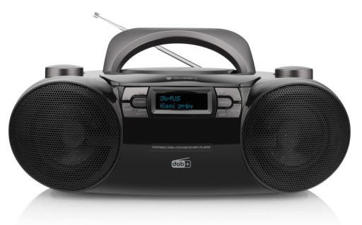 BOOMBOX RADIO CD MP3 ODTWARZACZ USB DAB+ FM GOGEN