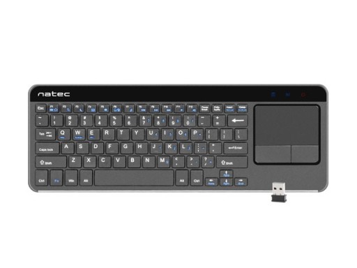 bezprzewodowa klawiatura Turbot Slim duży touchpad
